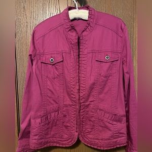 Chico’s denim jacket